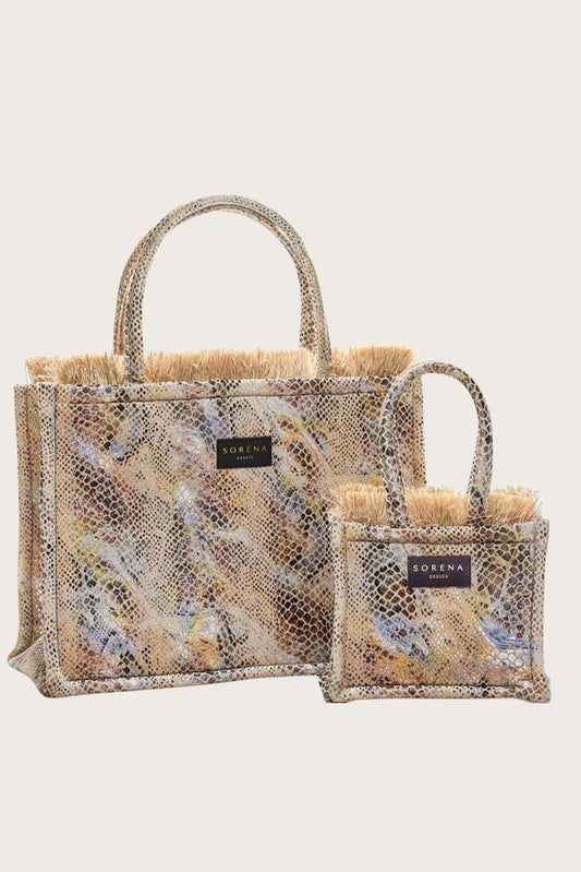 Snake Tote Handbag