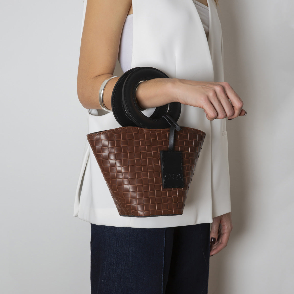 Marigold Brown Leather Handbag