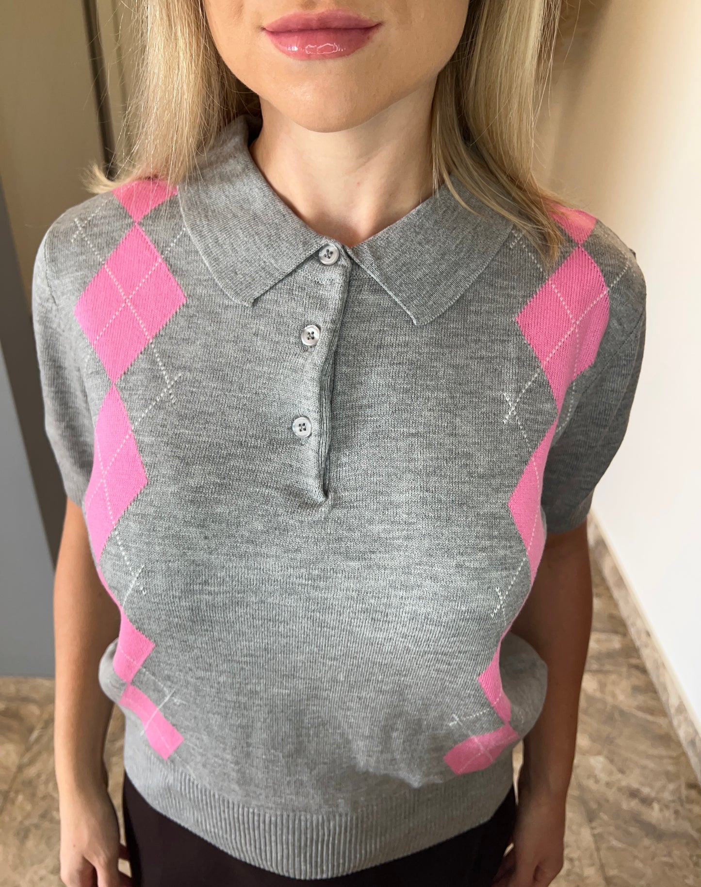 Pilki Polo Marškinėliai - One Size