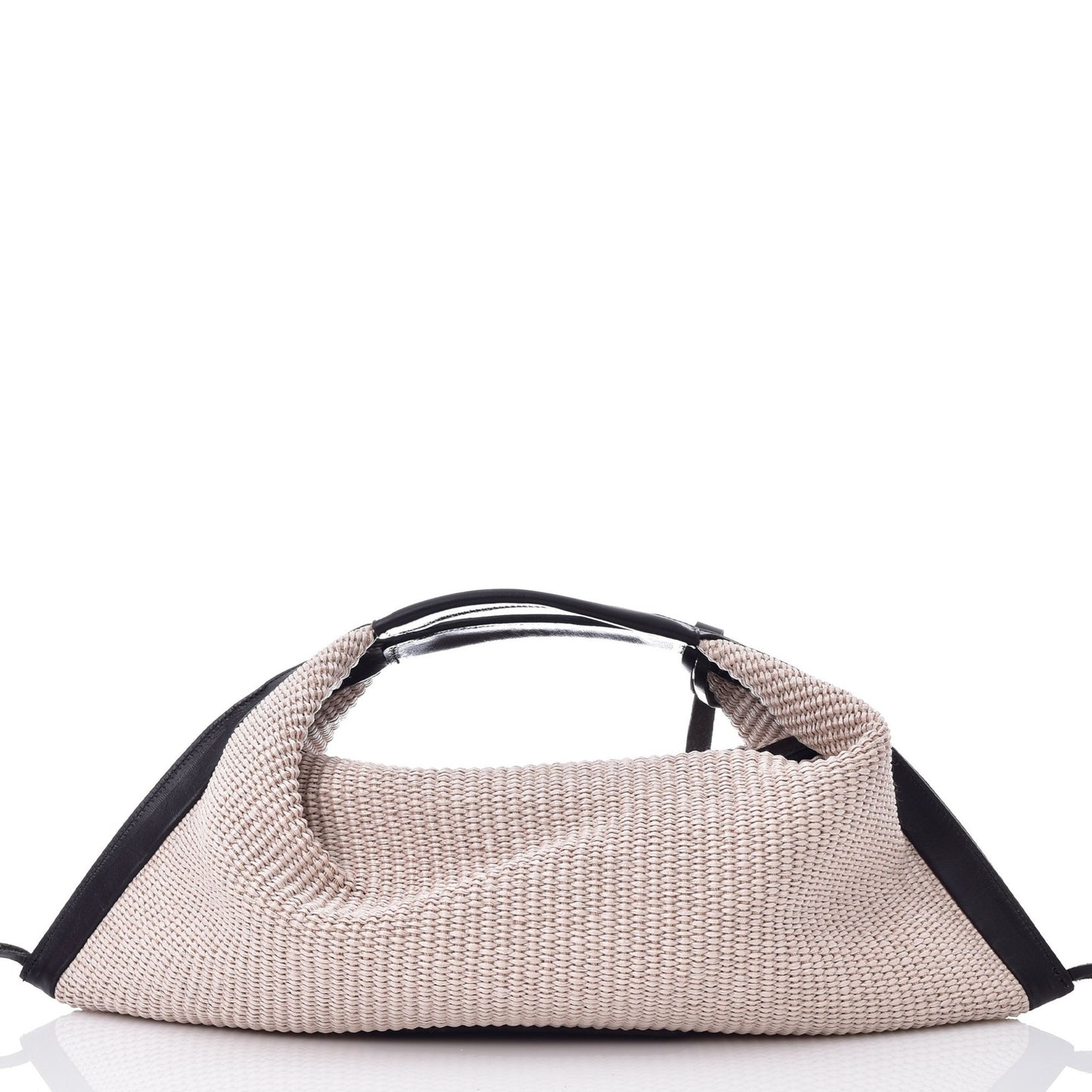 Seraphine Raffia Beige Handbag